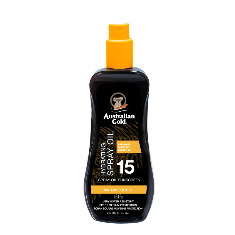 SPF 15 SPRAY OIL WITH CARROT OIL SPF 15 SPRAY OIL WITH CARROT OIL