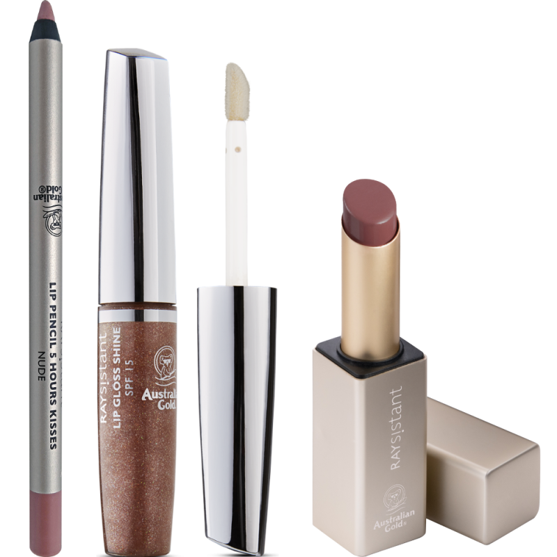 LIP COMBO GLOSSY NUDE LIP COMBO GLOSSY NUDE