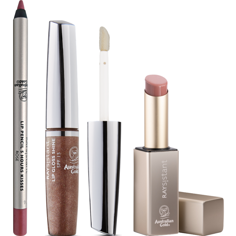 LIP COMBO GLOSSY ROSE LIP COMBO GLOSSY ROSE