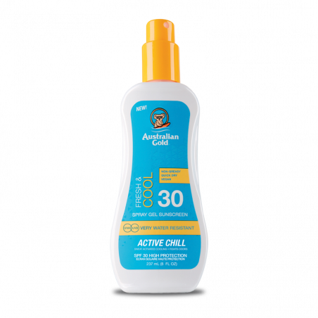 SPF 30 FRESH & COOL Spray Gel | Australian Gold