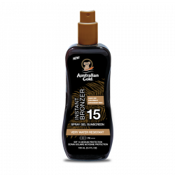 SPF 15 SPRAY GEL CON BRONZER 100 ML | Australian Gold