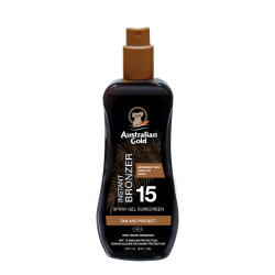 SPF 15 SPRAY GEL WITH BRONZER | Australian Gold