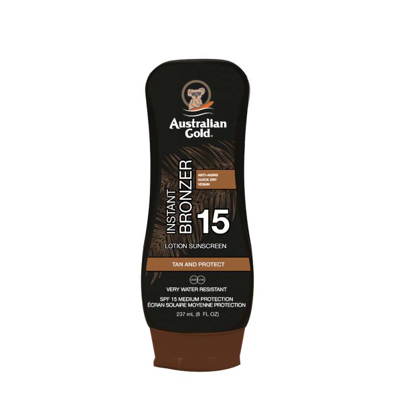 SPF 15 LOTION WITH BRONZER SPF 15 LOTION WITH BRONZER