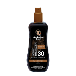 SPF 30 SPRAY GEL WITH BRONZER | Australian Gold