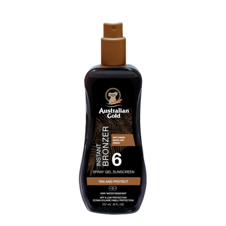 SPF 6 SPRAY GEL WITH BRONZER | Australian Gold